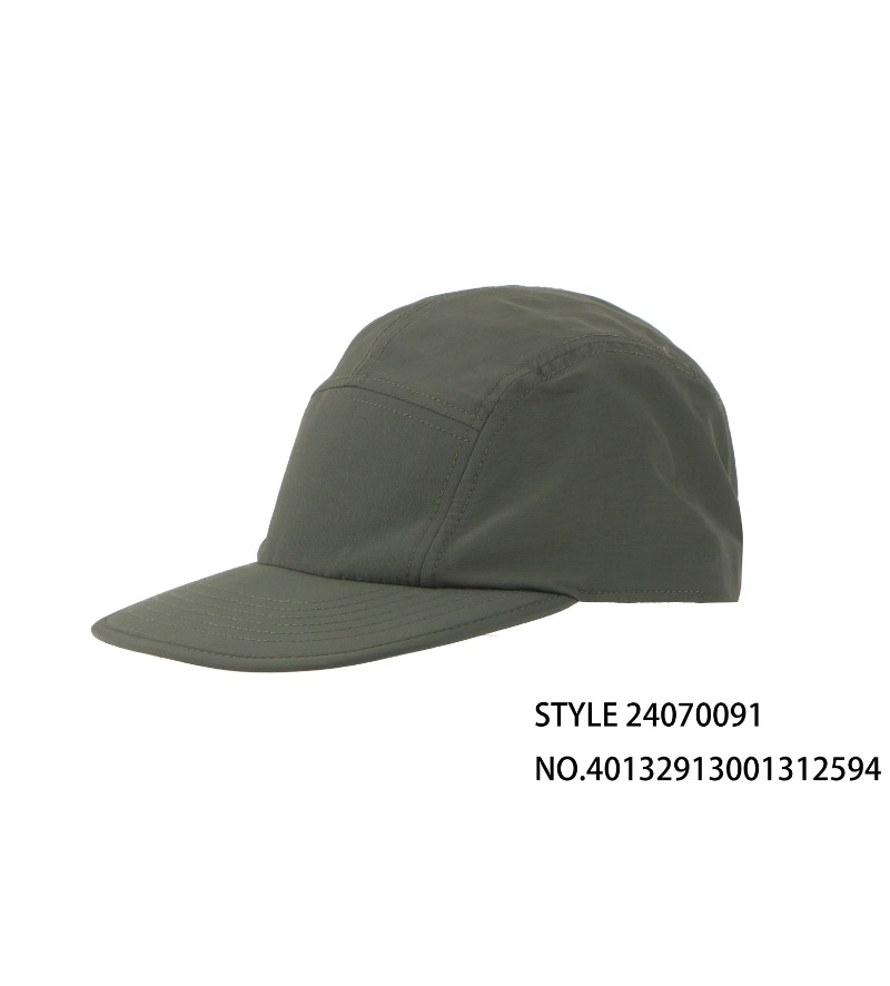 橄榄绿五片运动帽